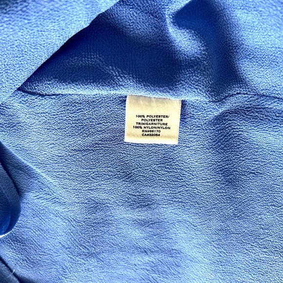 Anthropologie Moulinette Soeurs Blue Lace Beaded Sleeveless Top, Size 6 - Picture 4 of 5